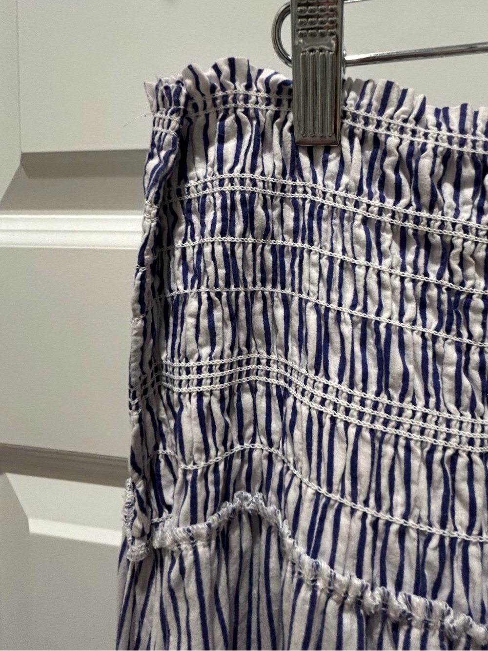 Apiece Apart Ora Smocked Maxi Skirt - Picture 10 of 11